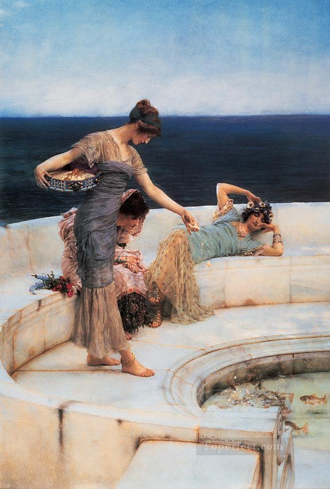 Silver Favourites Romantic Sir Lawrence Alma Tadema Oil Paintings